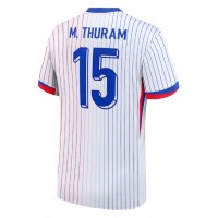 Maglie da calcio Francia Marcus Thuram #15 Seconda Maglia Europei 2024 Manica Corta